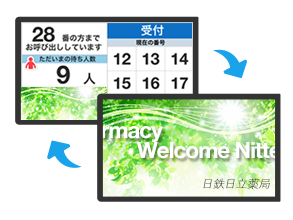 サイネージ機能